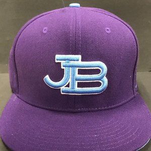 *JB Justin Bieber Hat Cap NWOT Snapback Purple